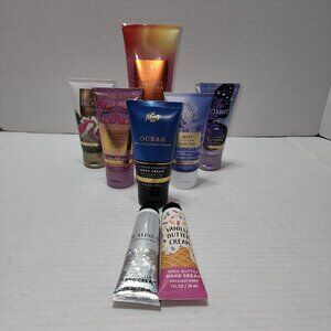New Bath & Body Works - 6 Body Cream & 2 Hand Cream - Some Retired Scents